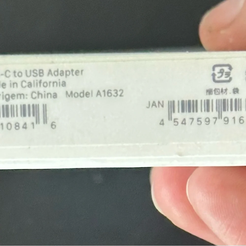 Apple USB-C to USB Adapter